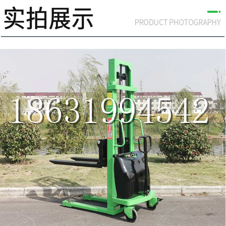 岚皋县电动叉车堆高车液压铲车电瓶1吨2吨站驾步行式小型全自动叉车